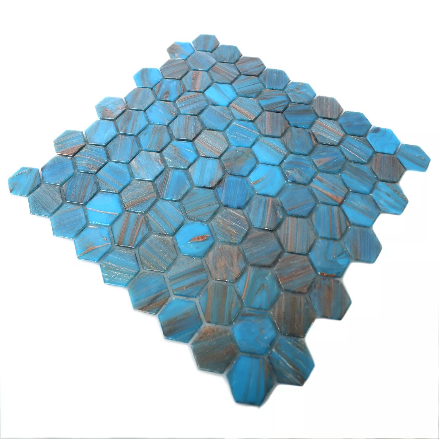 Mosaic Tiles Trend-Vi Glass Hexagonal 242