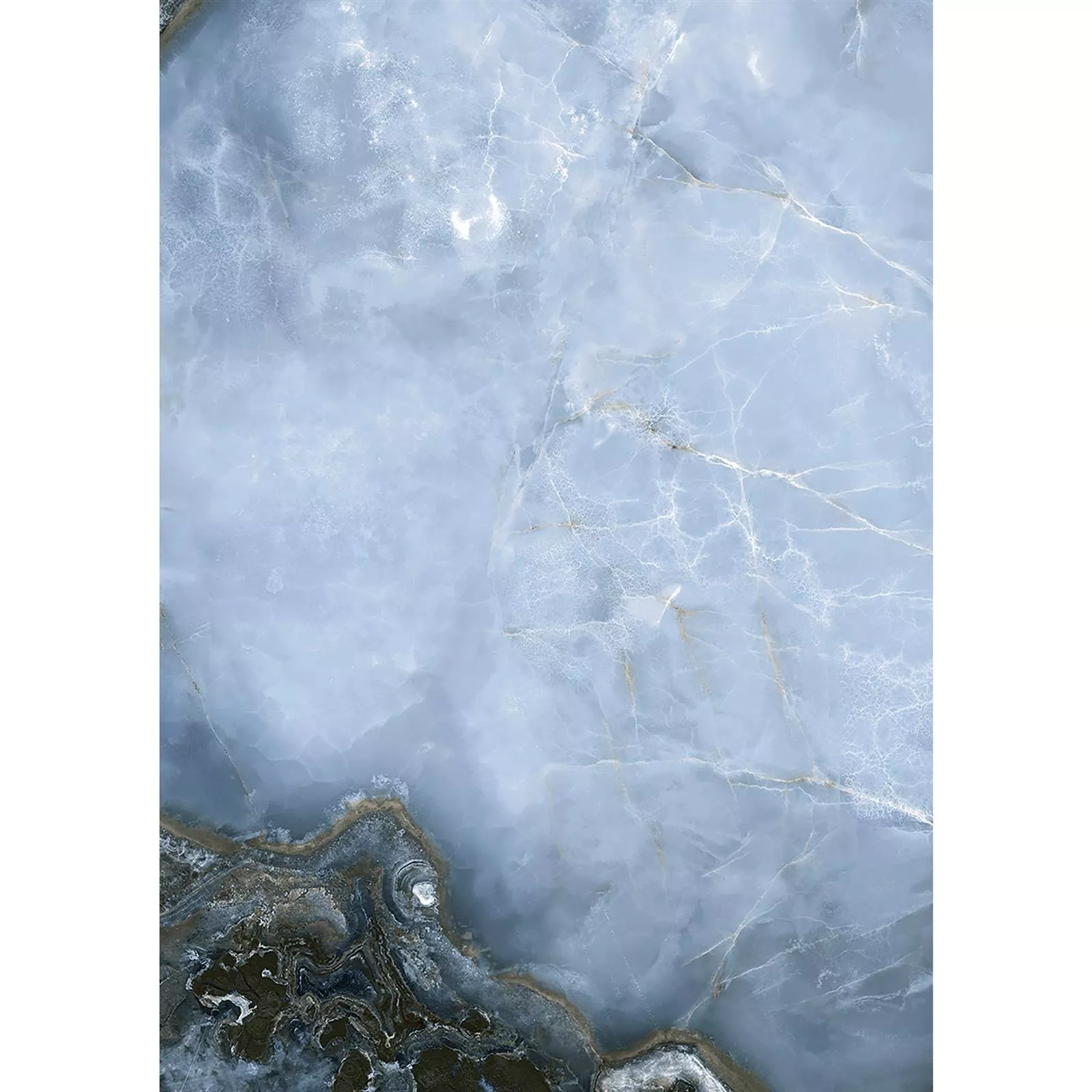Πλακάκι Δαπέδου Naftalin Αμεμπτος Μαύρος Μπλε 60x120cm