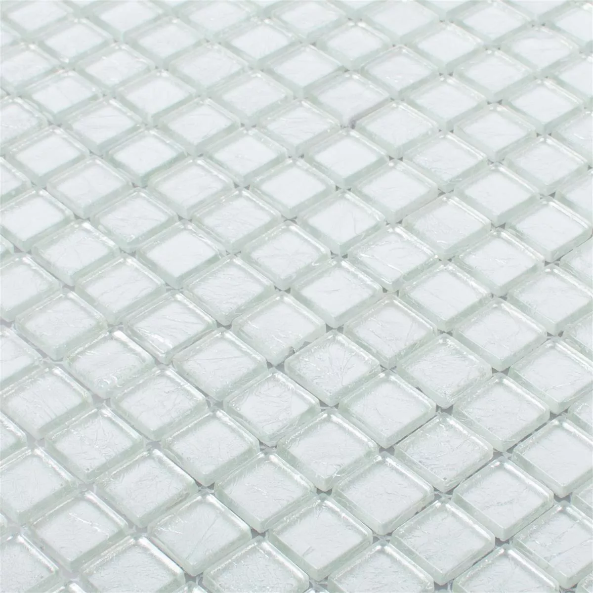 Sample Glass Mosaic Tiles Capone Silver