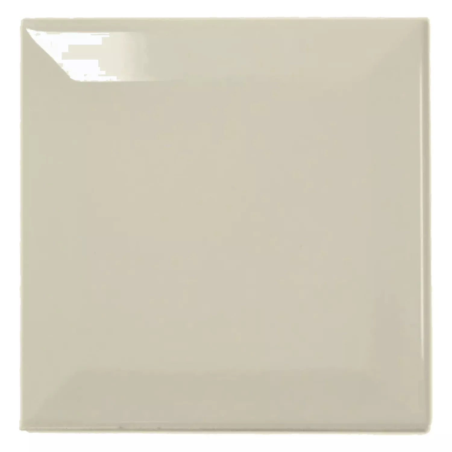 Metro tegel Grijs Glanzend 10x10 cm Met Facet Catarina Light Grey