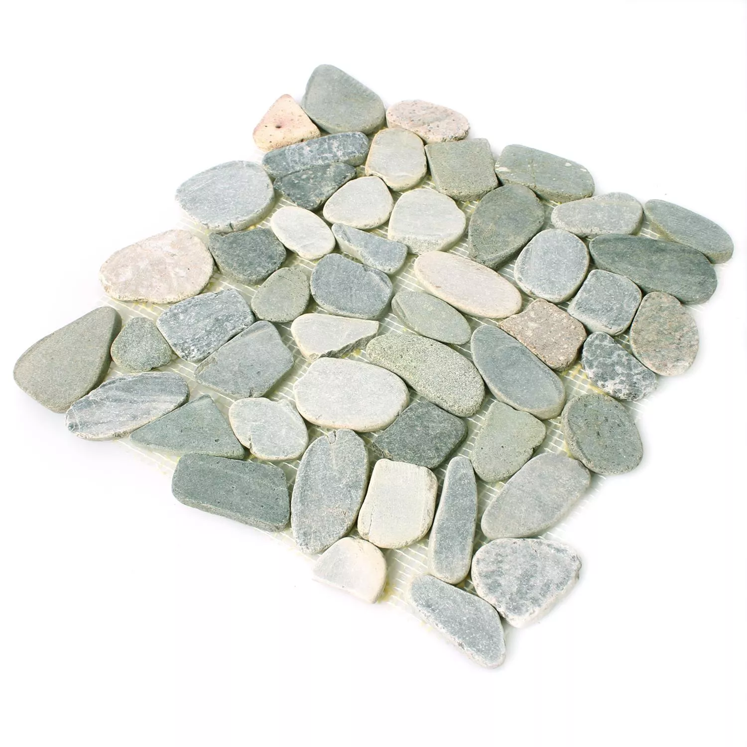 Próbka Kamień Otoczak Naturalny Mozaika W Plasterkach Kos