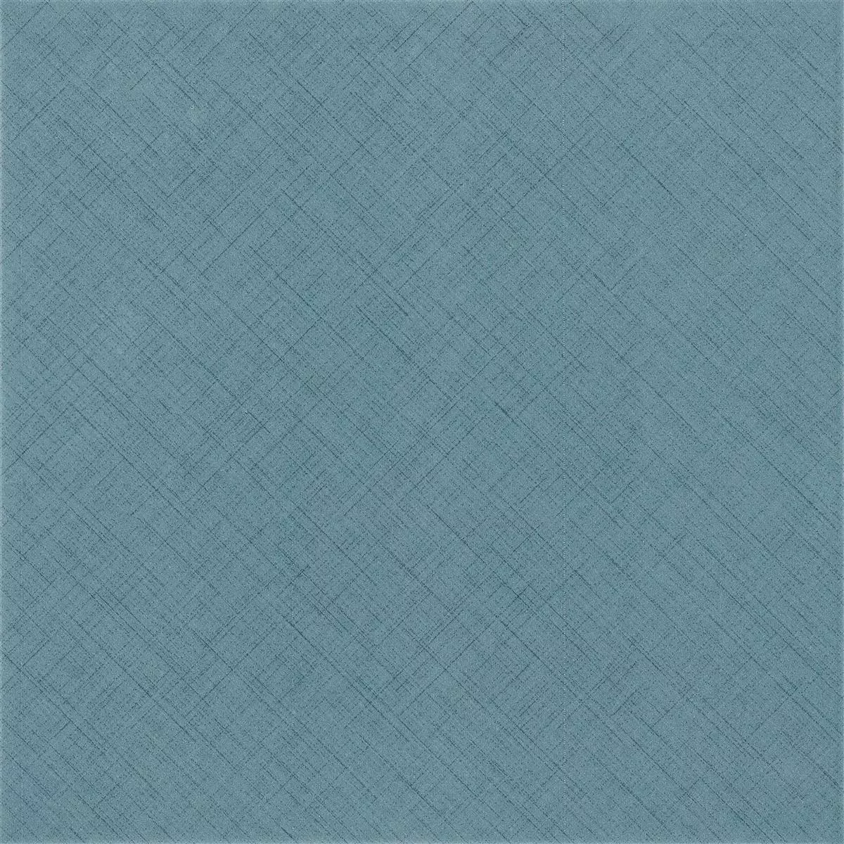 Échantillon Carrelage Sol Et Mur Flowerfield 18,5x18,5cm Bleu Carreau De Base