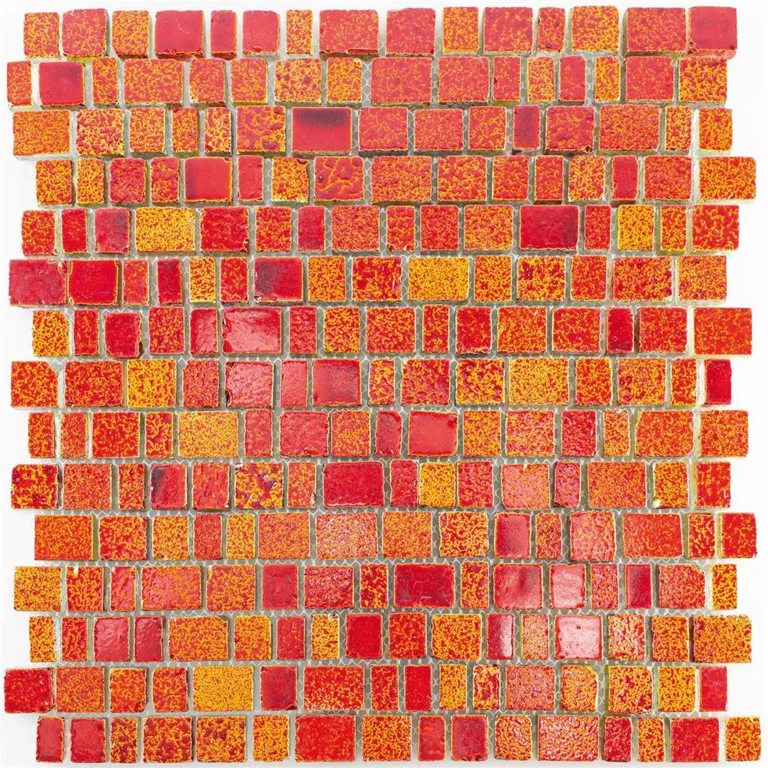 Vetro Mosaico Economy Rosso Giallo