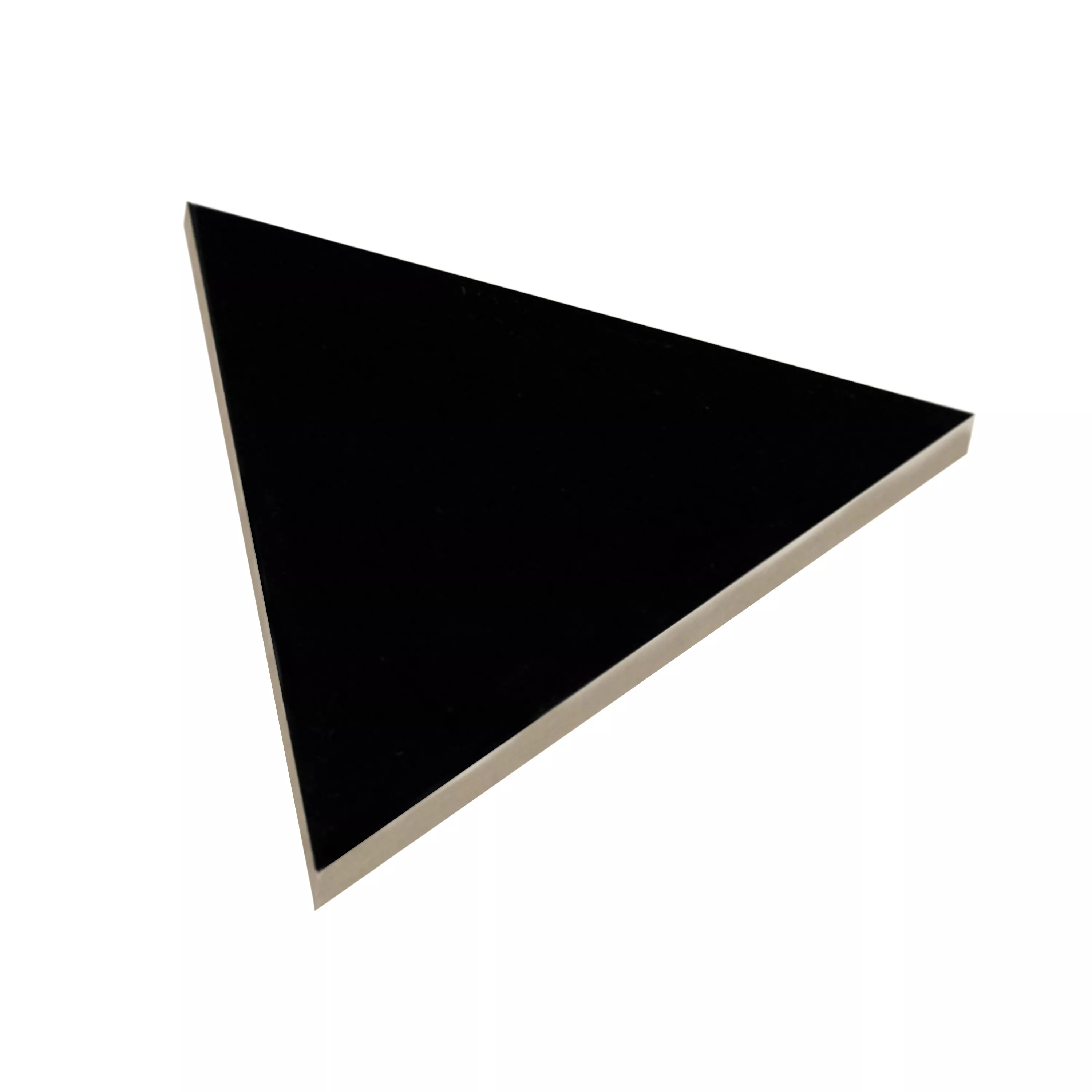 Fali Csempe Britannia Háromszög 10,8x12,4cm Fekete Deres