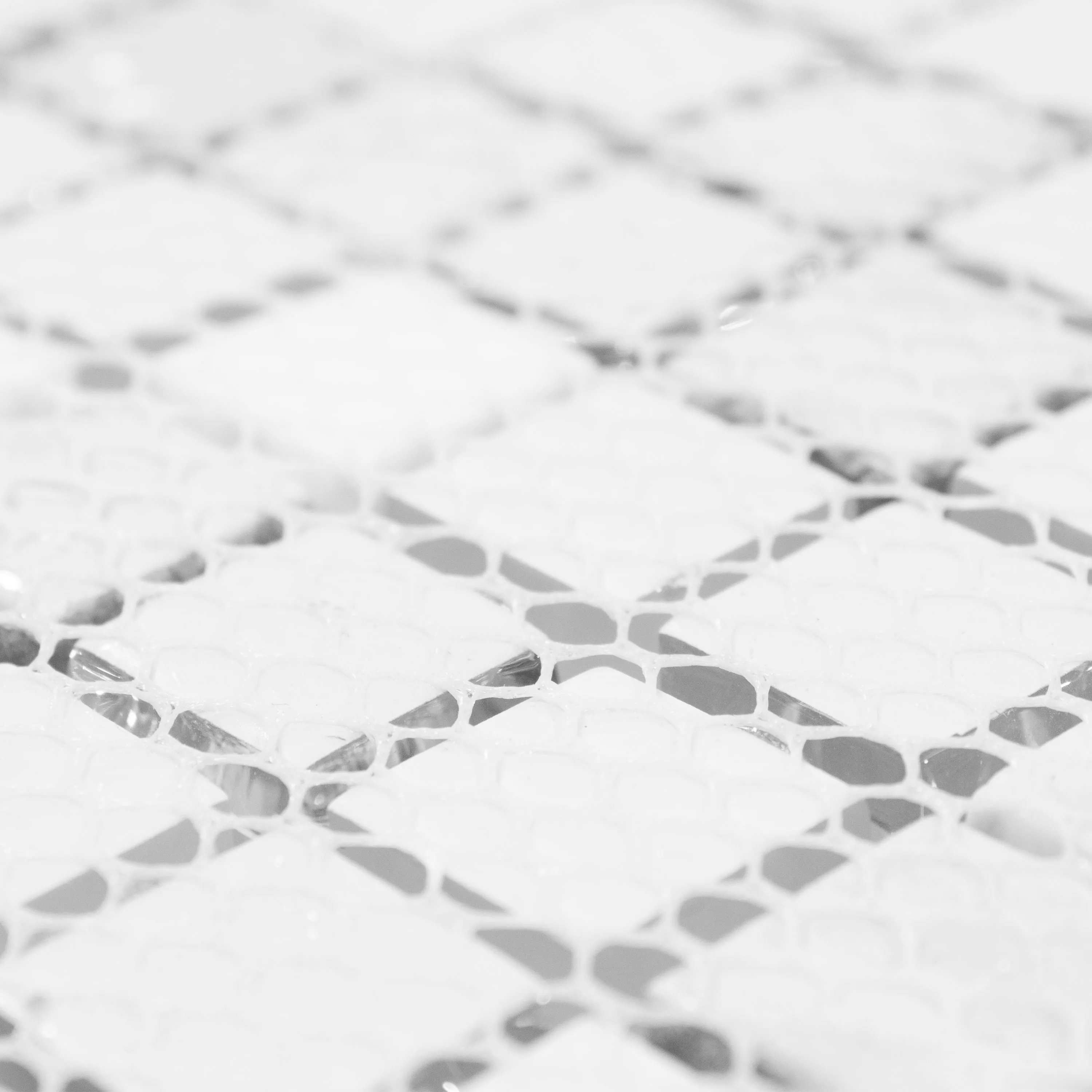Sample Glass Mosaic Tiles Lexington Glass Material Mix Blanc