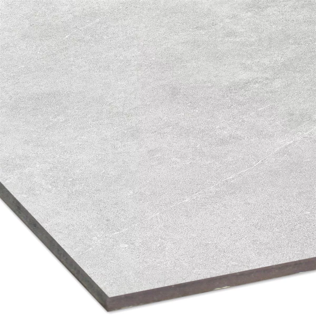 Piastrelle Montana Non Smaltato Grigio Chiaro 60x60cm / R10B