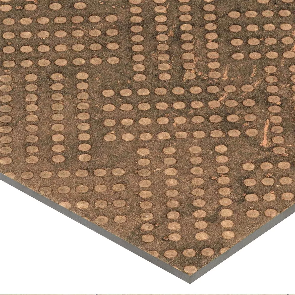 Floor Tiles Chicago Metal Optic Bronze R9 - 18,5x18,5cm - 1