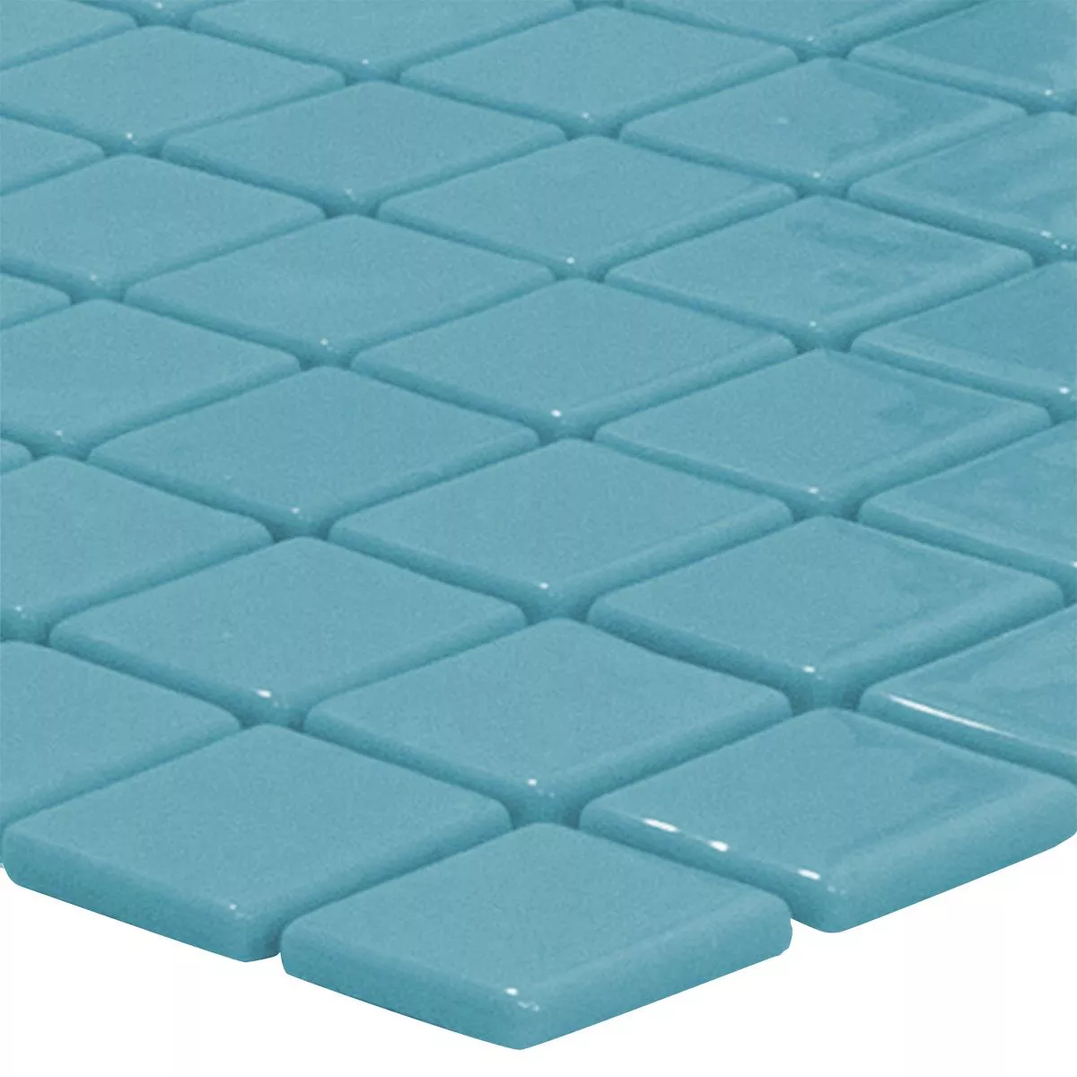 Glass Swimming Pool Mosaic Venetia Light Blue