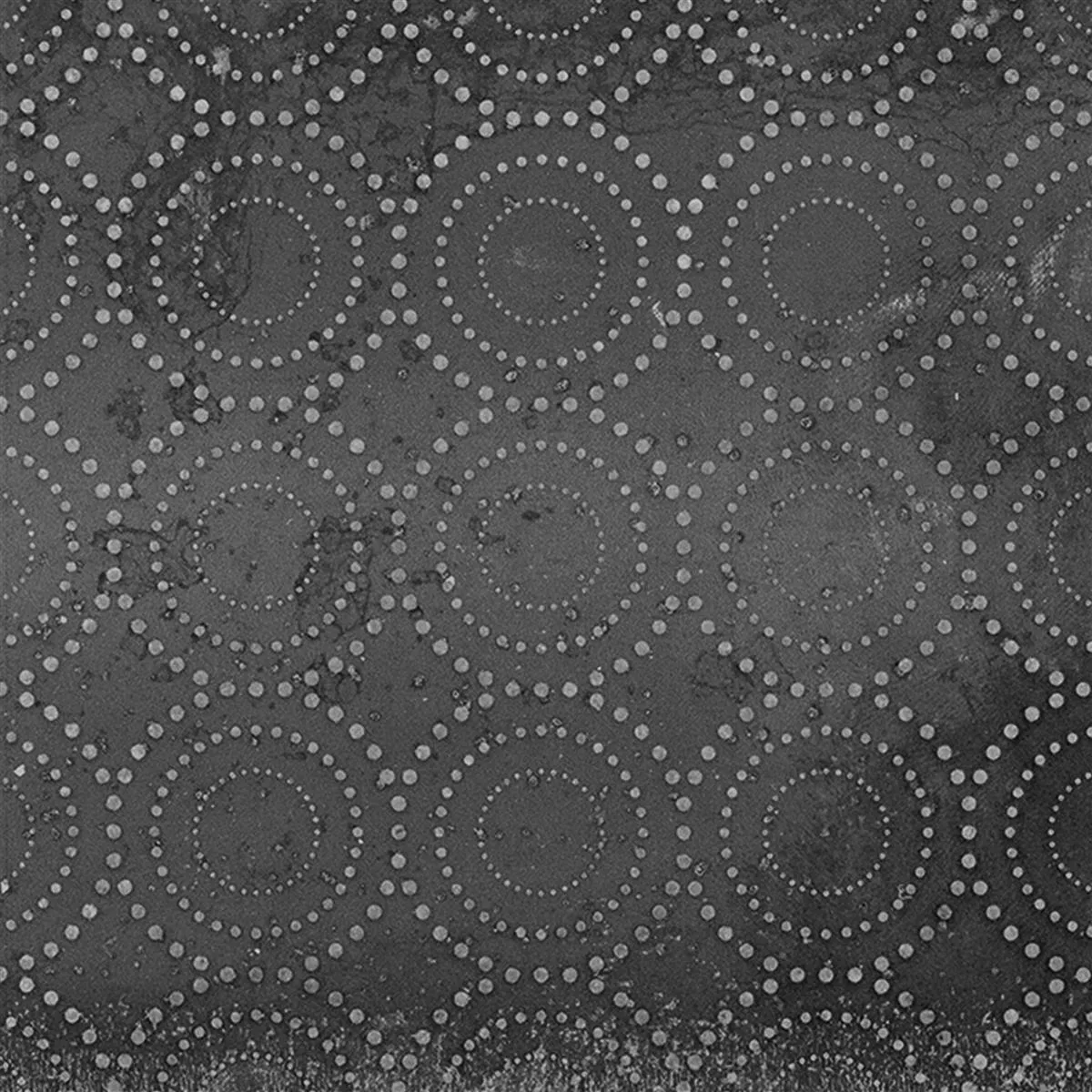 Sample Vloertegels Chicago Metalen Look Antraciet R9 - 18,5x18,5cm Pattern 4