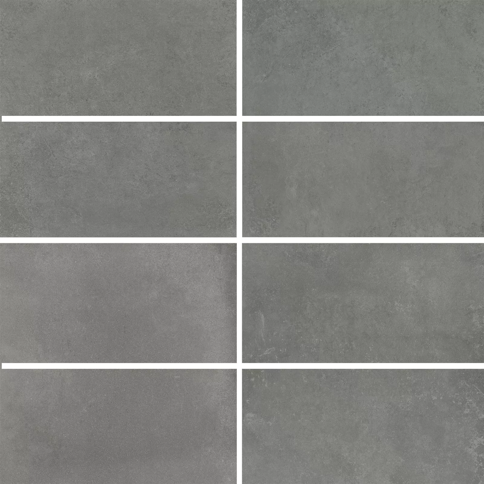 Floor Tiles Cement Optic Nepal Slim Dark Grey 30x60cm