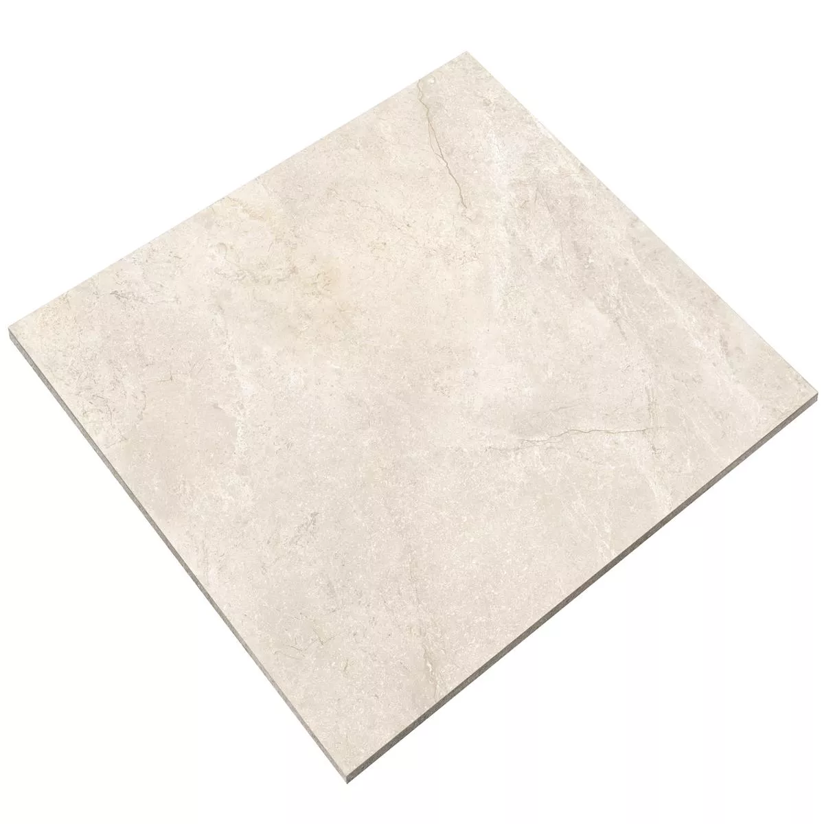Πρότυπο από Πλακάκια Δαπέδου Pangea Μαρμάρινη Όψη Παγωμένος Cream 60x60cm