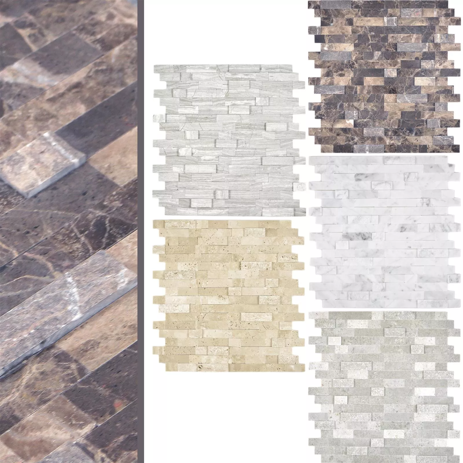 Sample Natural Stone Marble Mosaic Tiles Johannesburg
