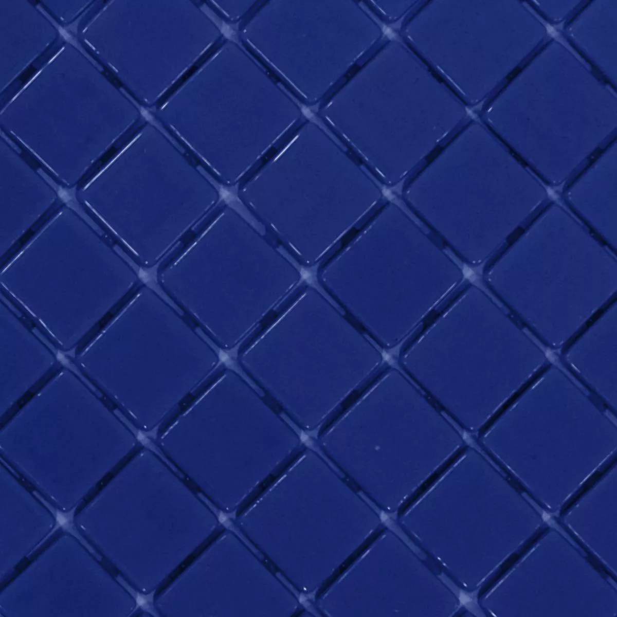 Verre Piscine Mosaïque Venetia Bleu Foncé