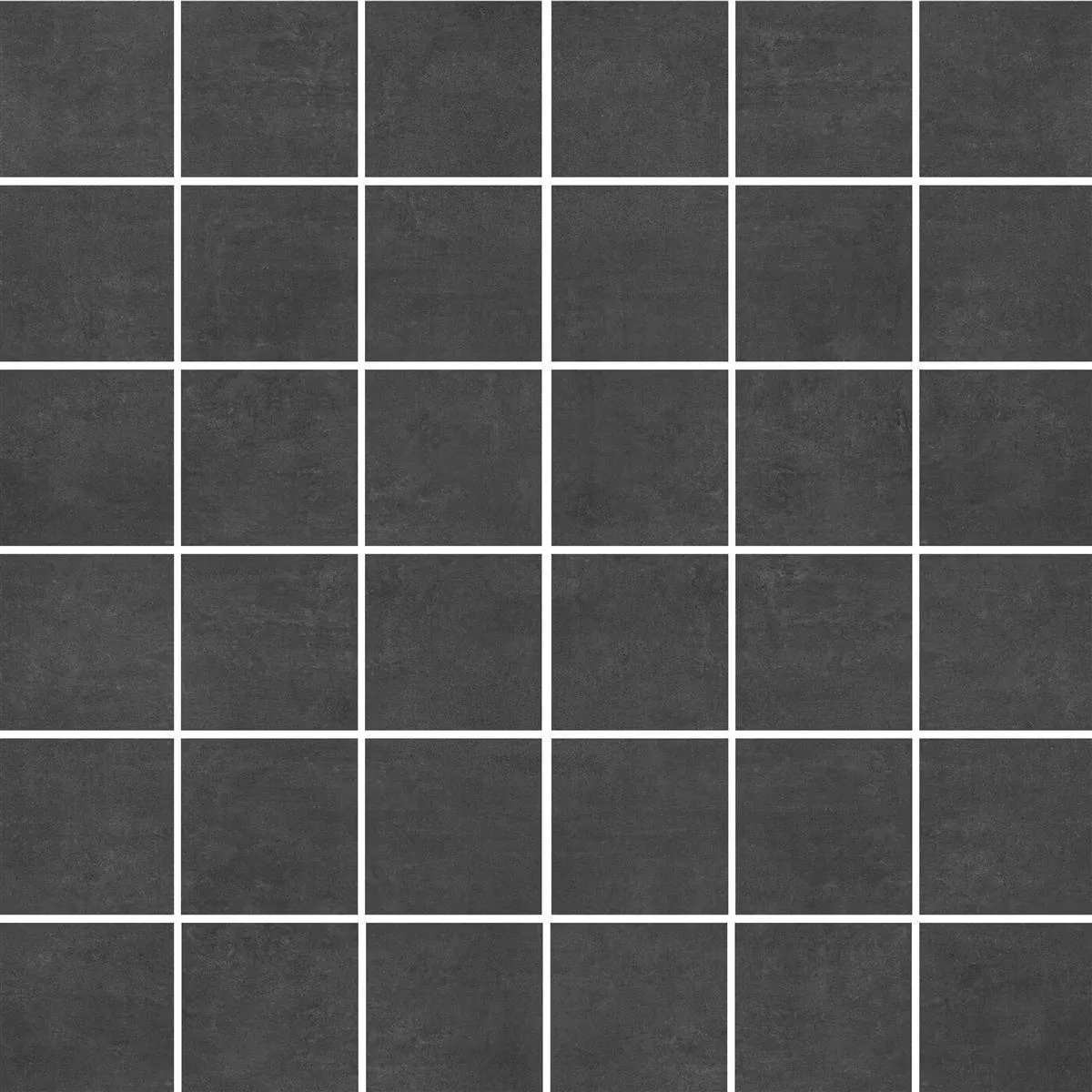 Mosaic Tiles Cairo Anthracite Square 6mm Mosaic Tiles Cairo Anthracite Square 6mm