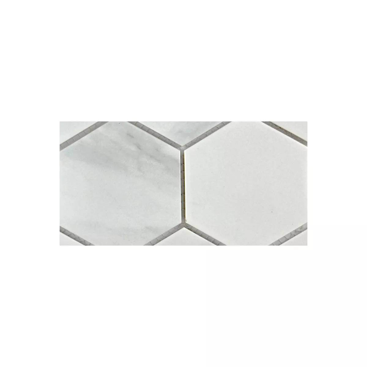 Prov Keramik Mosaik Zyrus Carrara Hexagon 