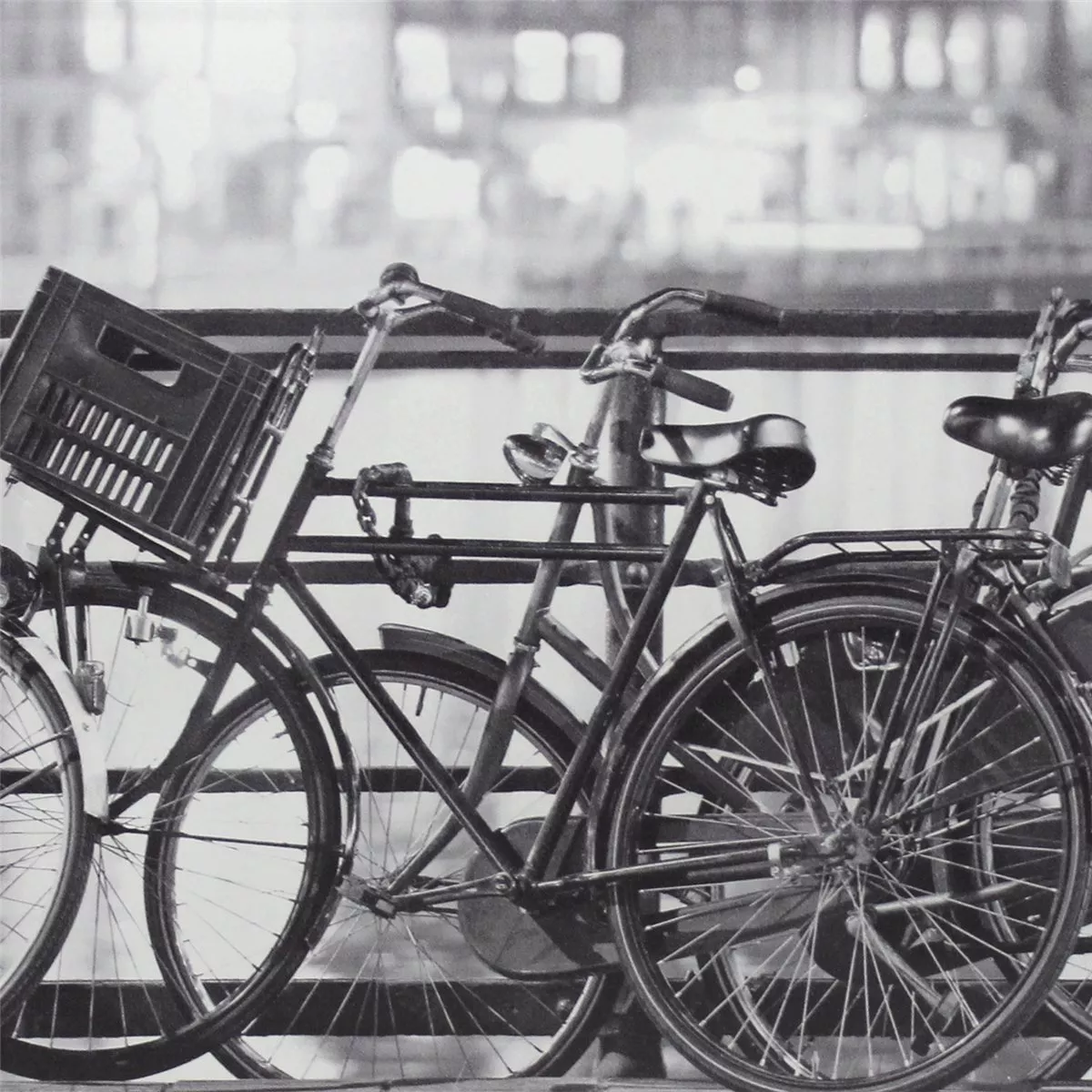 Amsterdam Decor Glass Effect Tiles Fahrrad 20x50cm Amsterdam Decor Glass Effect Tiles Fahrrad 20x50cm