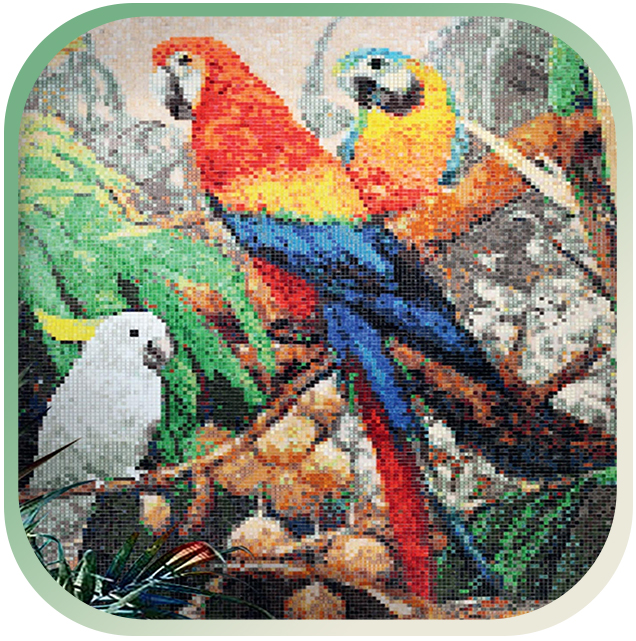 Glass Mosaic Picture