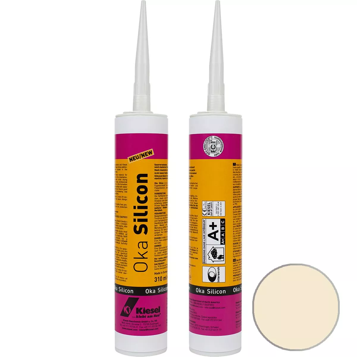 Σύνδεσμος σιλικόνης Kiesel OKA SILICON Jasmin 310 ml