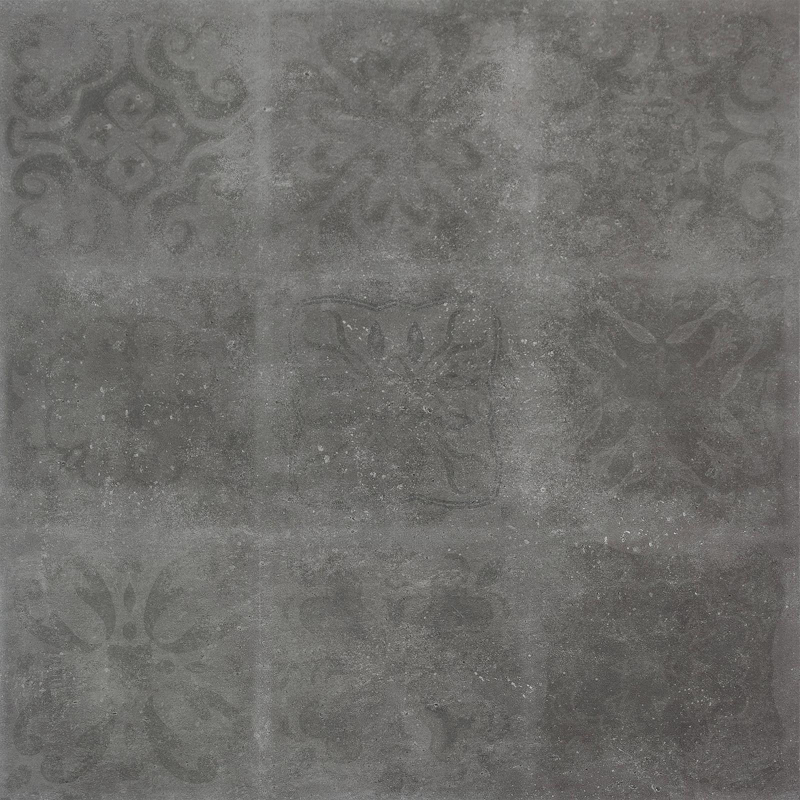 Floor Tiles Concept Rectified R10/B Anthracite 60x60x0,7cm Decor