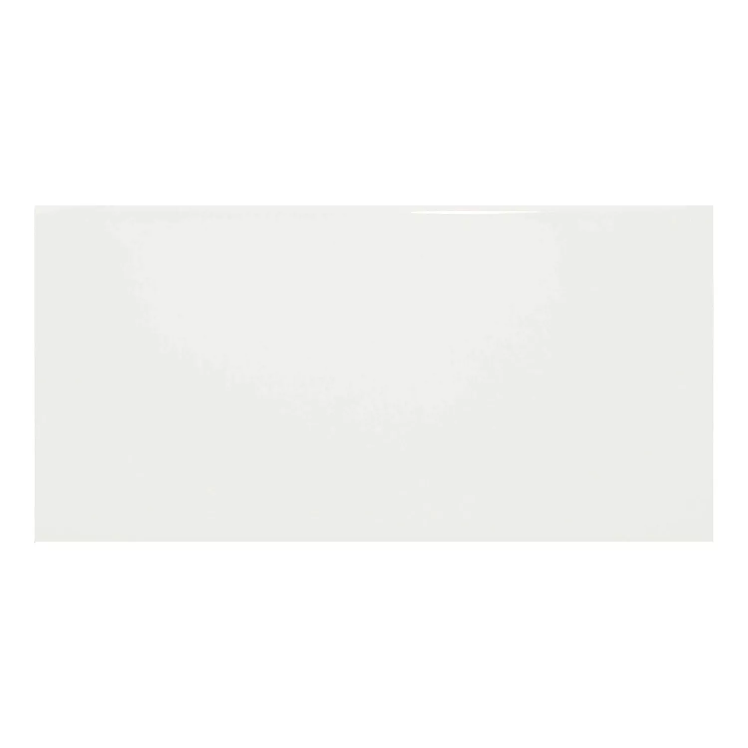 Metro tile Blanc Glossy 7,5x15 cm Without Facet Vivid Blanco