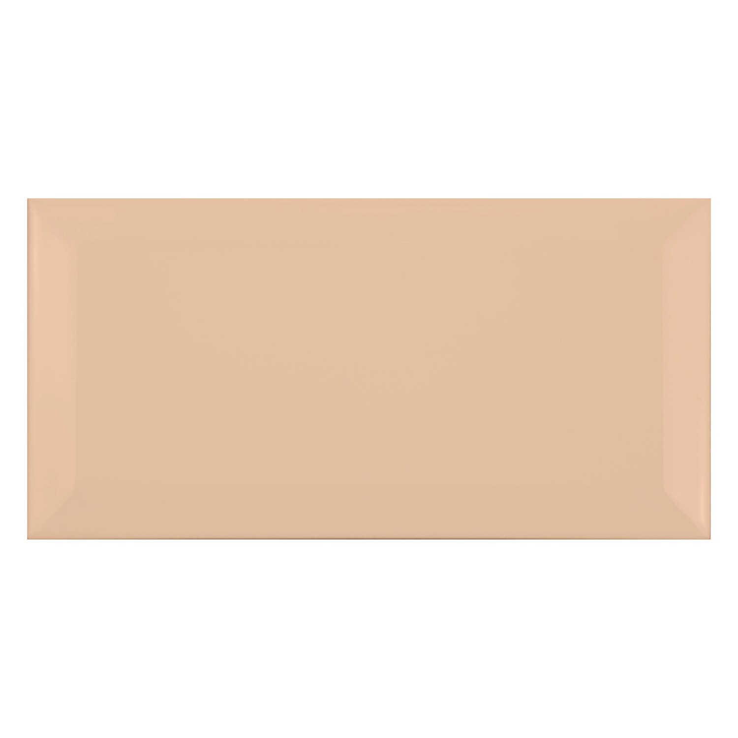 Metrofliese Beige Matt 10x20 cm Facette Jasper Beige