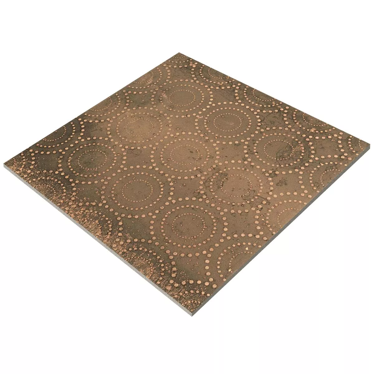 Floor Tiles Chicago Metal Optic Bronze R9 - 18,5x18,5cm - 4