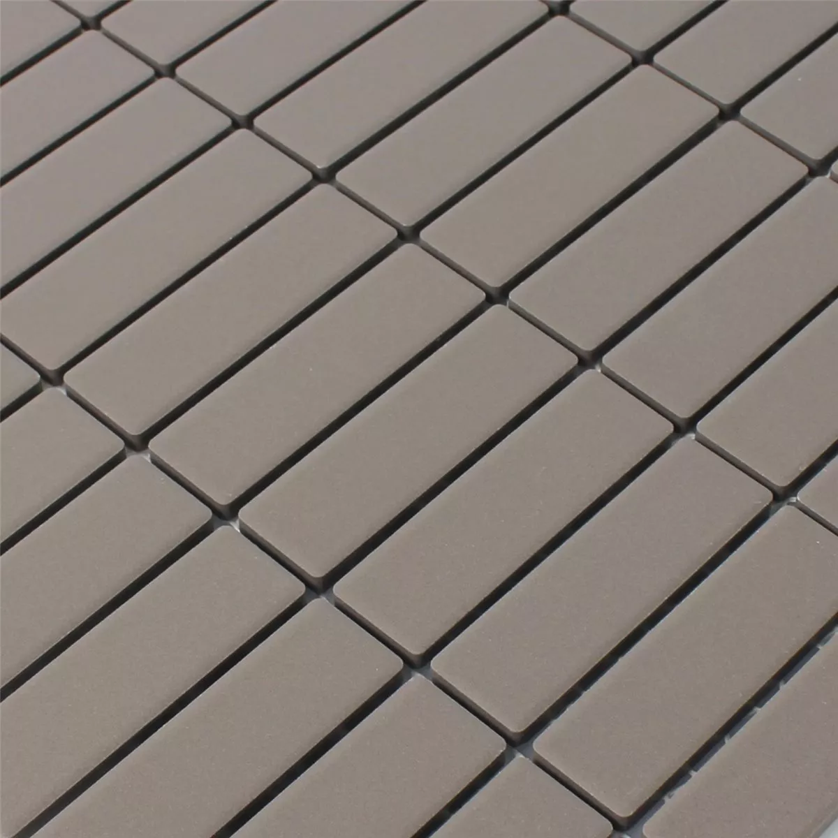 Mosaic Tiles Ceramic Grey Uni Non Slip