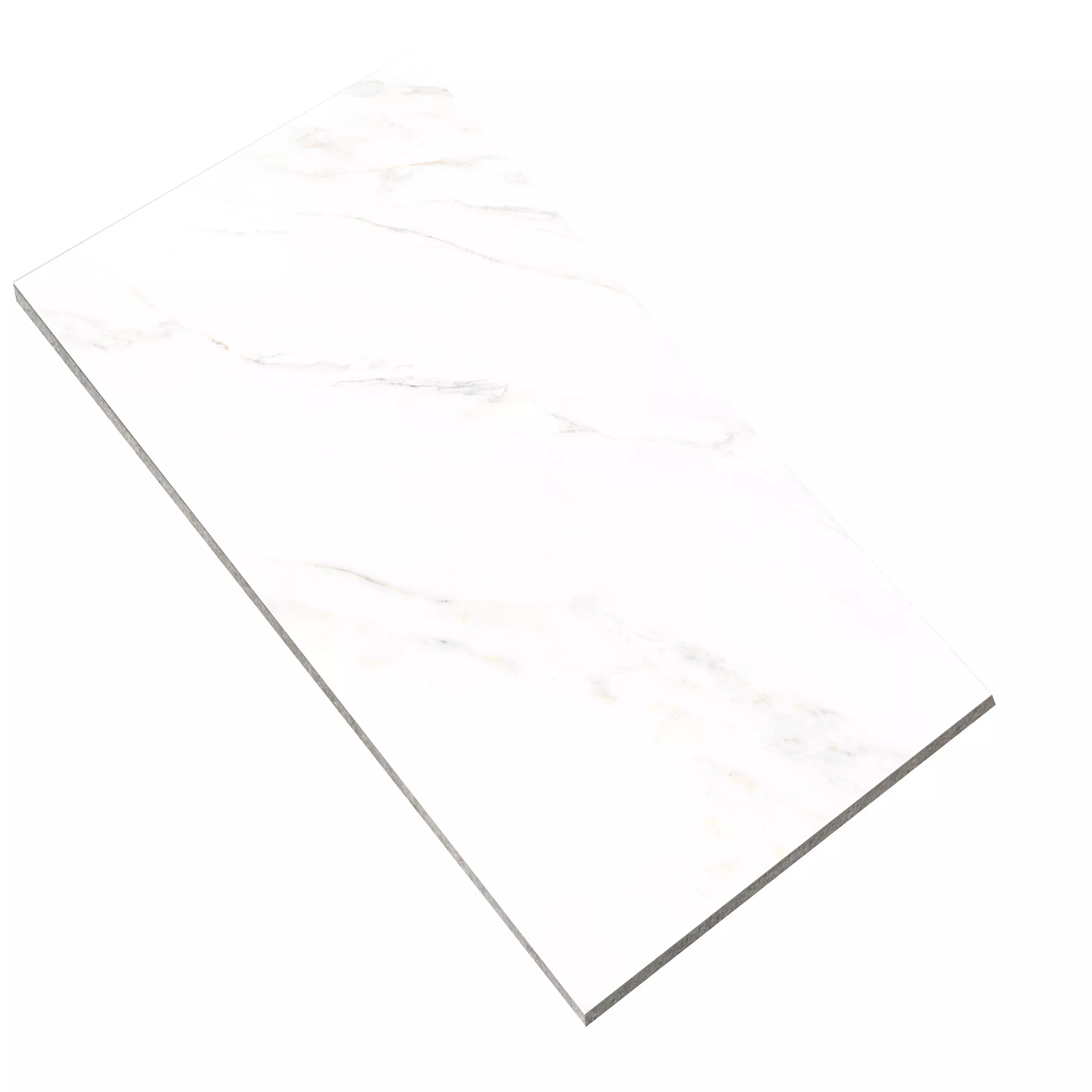 Gresie Rice Aspect De Marmură Calacatta Lustruit 28,6x58cm