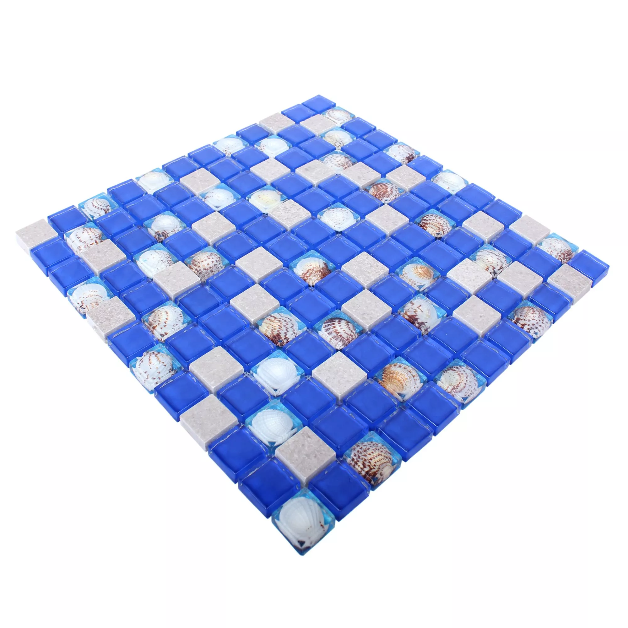 Mozaika Szklana Plytka Z Naturalnego Kamienia Tatvan Niebieski Szary