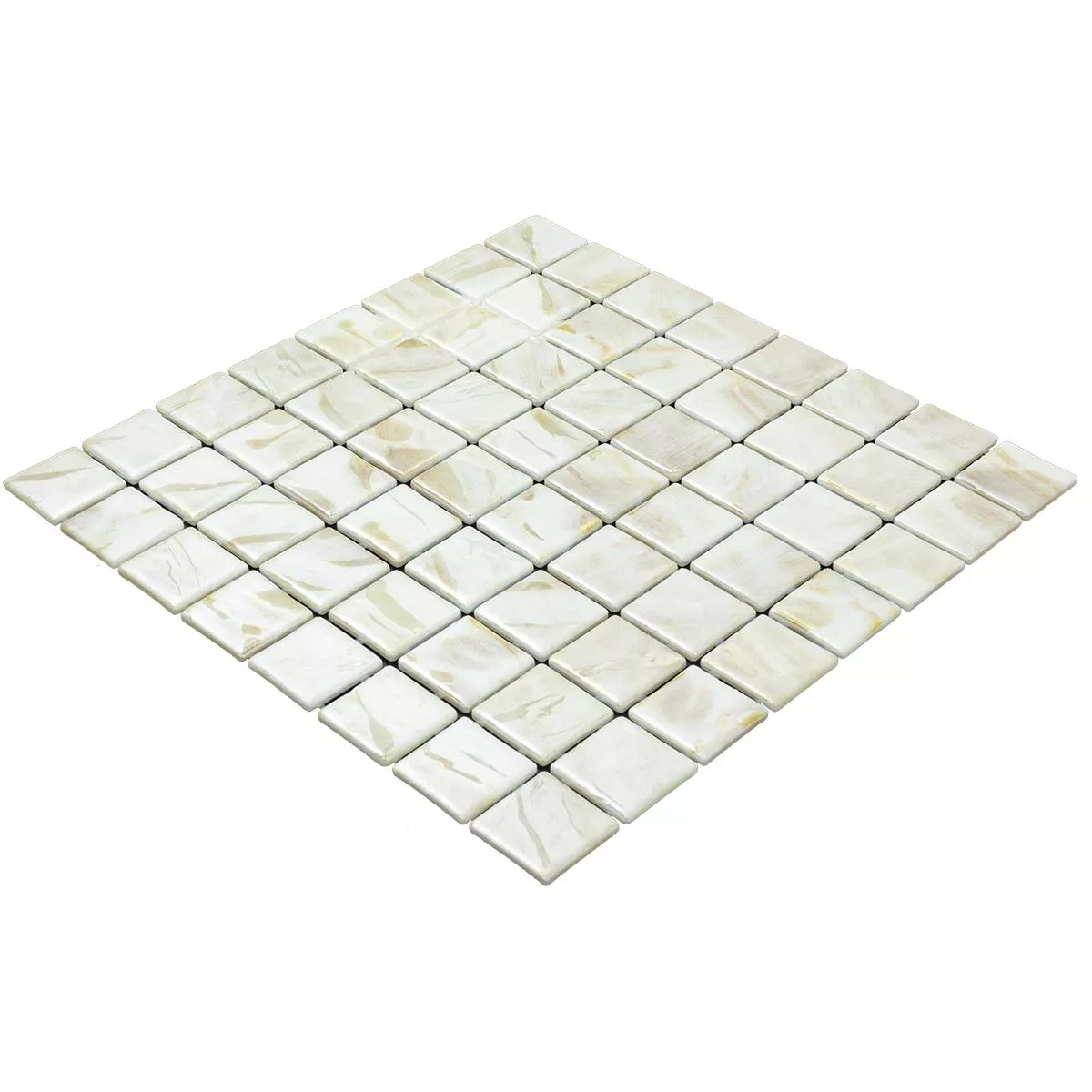 Glass Swimming Pool Mosaic Alassio Beige 38